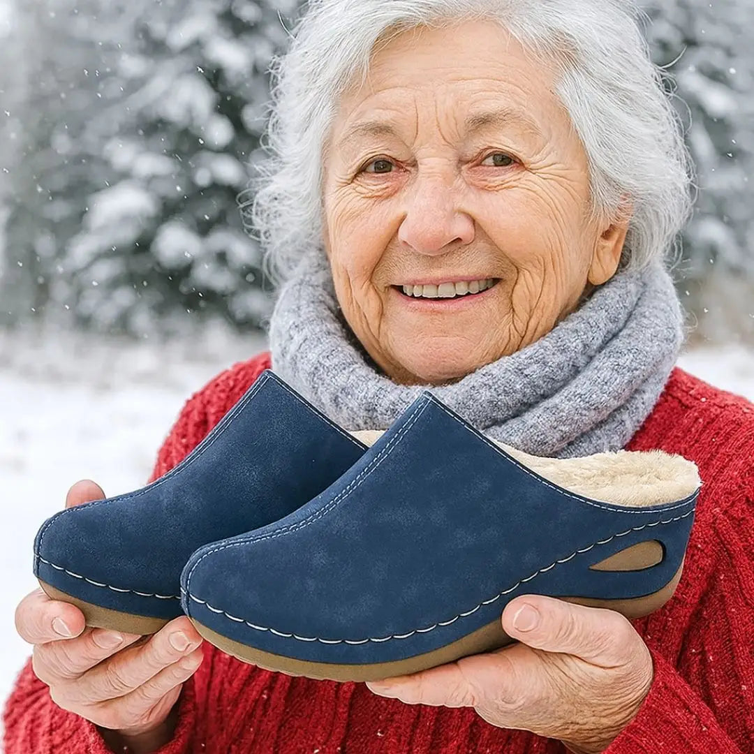 Chaussons d'hiver orthopédiques ergonomiques et antidérapants