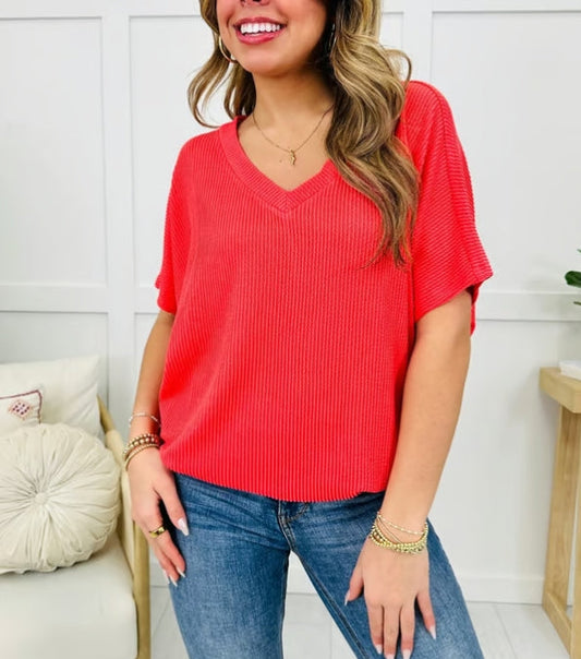 🎉Oferte speciale de sărbători😍Femei V-Neck Versatil Casual Liliac Maneca Tricou Topuri