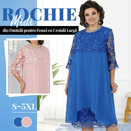 😍Rochie din dantelă în straturi „Sheer Breeze“👗