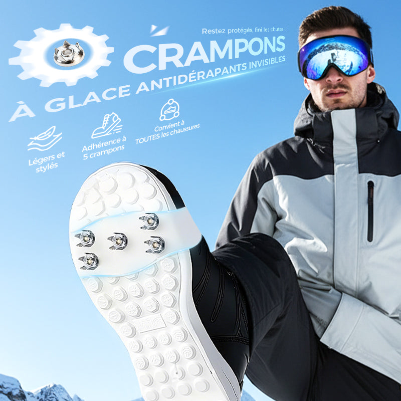 Crampons universels à 5 dents pour chaussures et bottes