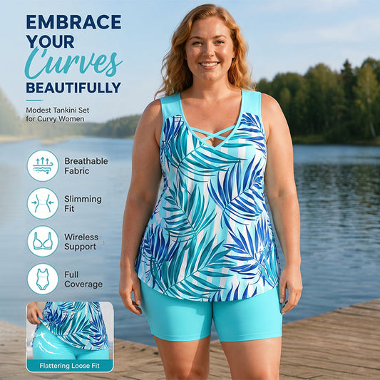 🏖️Oferte speciale de sărbători (S-5XL)🏄‍♀️ Confort și stil: costume de baie sport! ✨