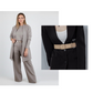 ⏳Ofertă specială limitată⏰Set elegant din 3 piese, incluzând cardigan lung, top și pantaloni💞