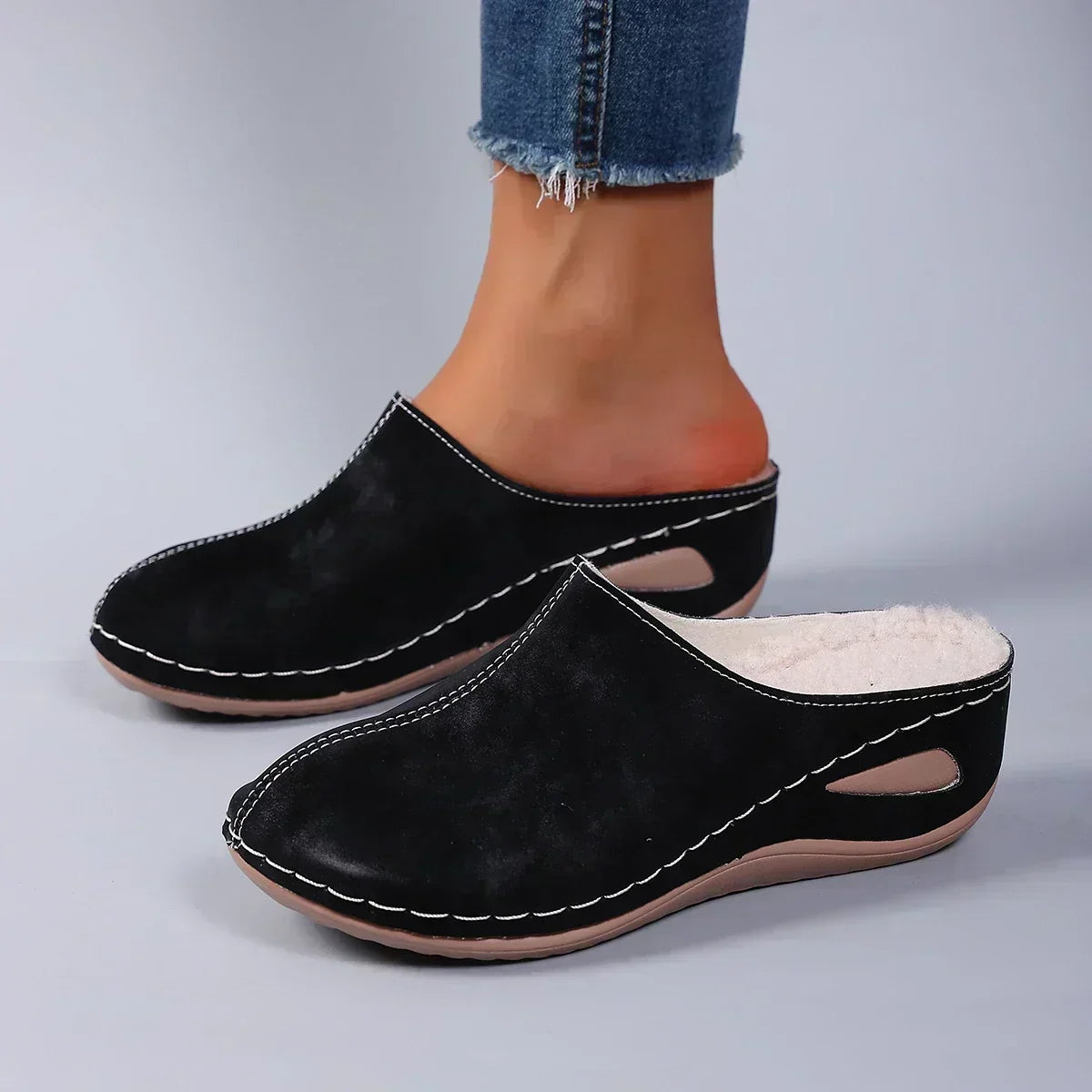 Chaussons d'hiver orthopédiques ergonomiques et antidérapants