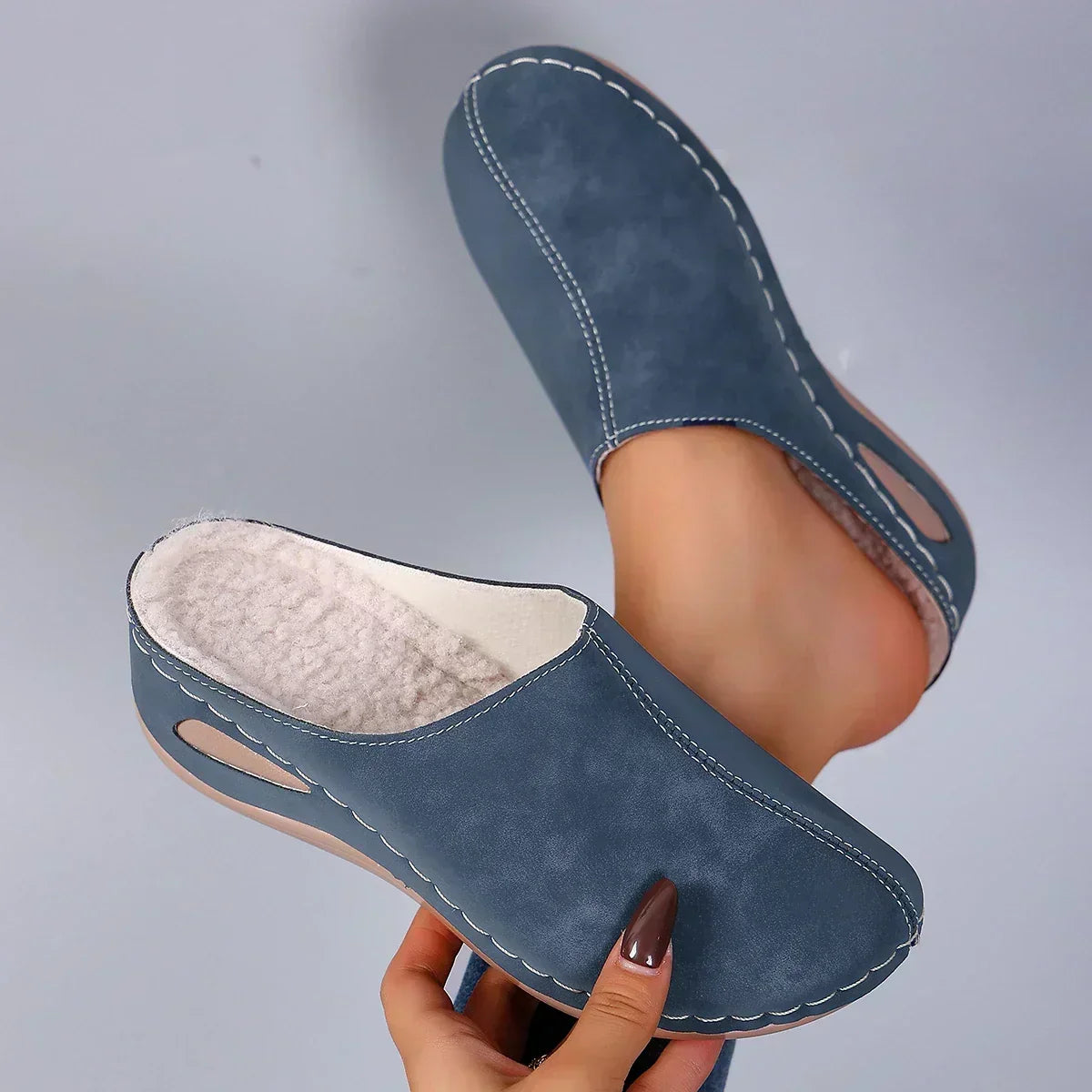 Chaussons d'hiver orthopédiques ergonomiques et antidérapants