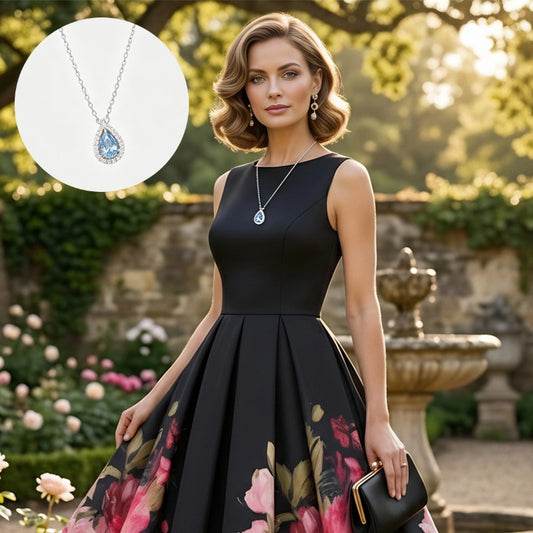 🌸Rochie midi elegantă, fără mâneci, cu croi în A și imprimeu floral👗❤️