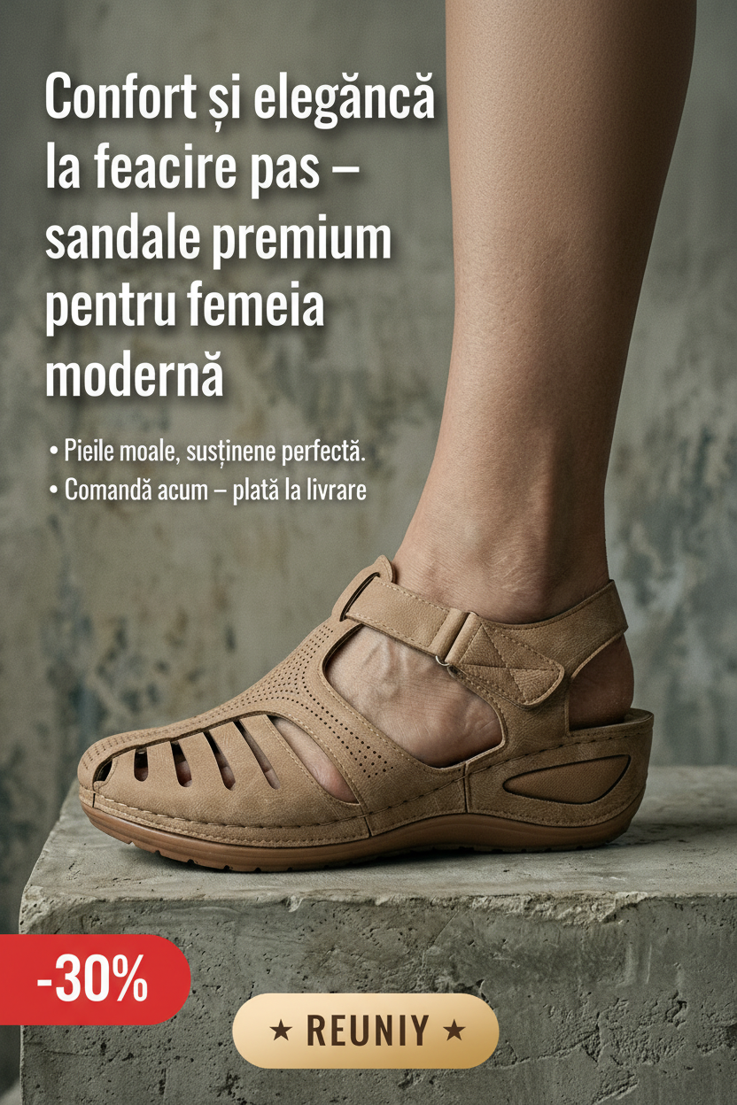 Beige Fisherman Wedge Sandals Ad