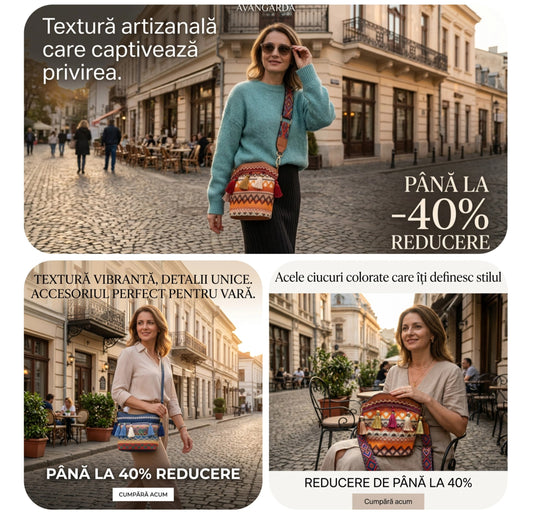 💝 CEL MAI BUN CADOU - ⚡ Peste 50.000 de bucăți vândute!🎁 Genți realizate manual în stil nativ american