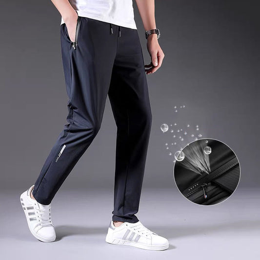 ✨Nouă Sosire✨Pantaloni de trening elastici, cu uscare rapidă, pentru bărbați, mărimi mari