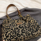 🔥Capacitate mare Tote sac cu imprimare leopard