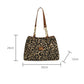 🔥Capacitate mare Tote sac cu imprimare leopard