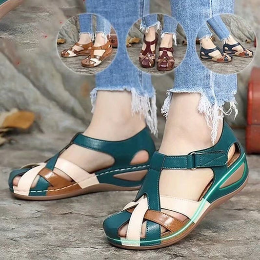 🔥Promoție fierbinte: Economisiți 40% instantaneu🔥Sandale casual cu pene pentru femei