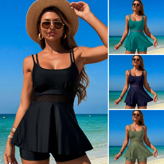 🌞Лятна продажба, 40% разстояние🏖️Дамски бански костюм с висока талия от две части👙