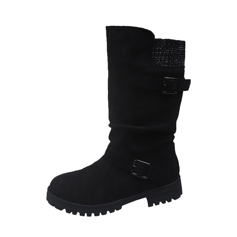 👢 50% OFF MAINTENANT ! 🔥Bottes en daim pour femme 🍂