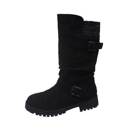 👢 50% OFF MAINTENANT ! 🔥Bottes en daim pour femme 🍂
