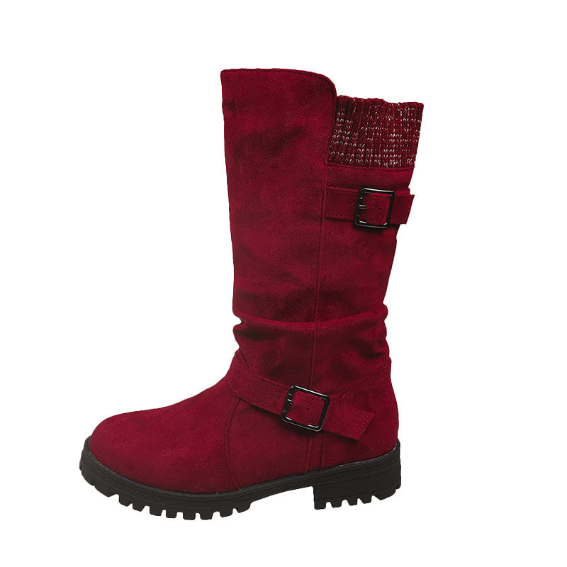 👢 50% OFF MAINTENANT ! 🔥Bottes en daim pour femme 🍂