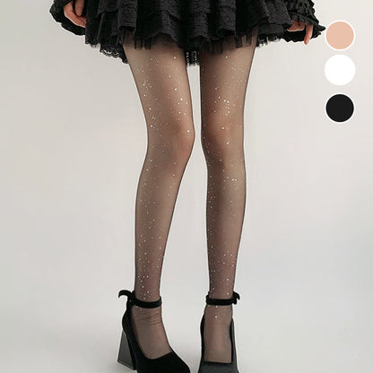 Collants Sexy à Paillettes de Mode pour Femmes