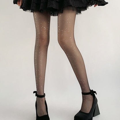 Collants Sexy à Paillettes de Mode pour Femmes
