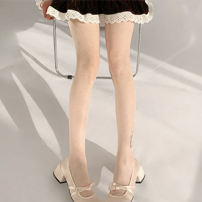 Collants Sexy à Paillettes de Mode pour Femmes