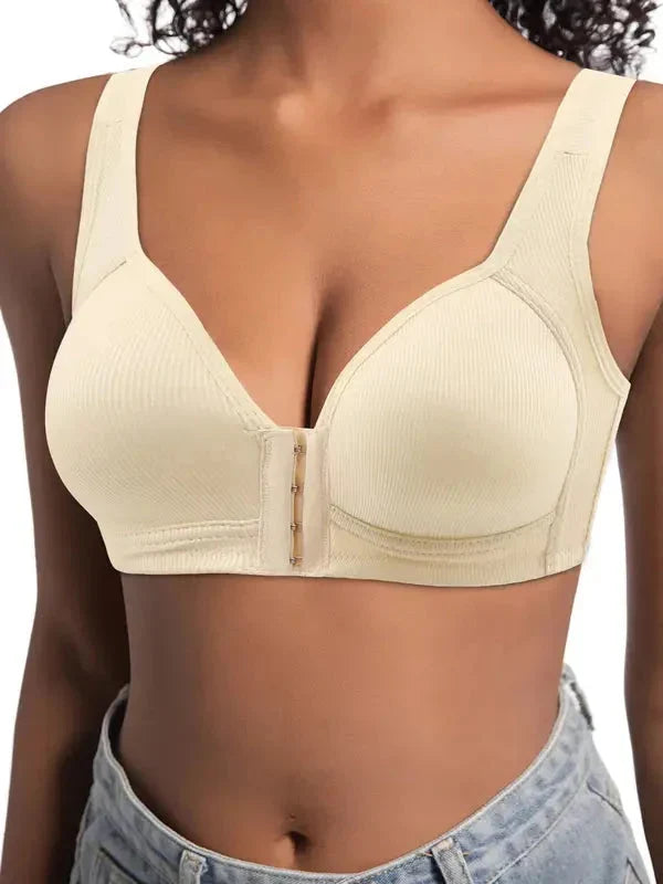 【✨1 + 1 offert - 2 pièces】Nouveau modèle 2026 : Soutien-gorge à fermeture avant | Mince, modelant, sans armature 👙