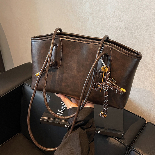 👜 50% REDUCERE ACUM! ✨ Geantă de umăr vintage din piele PU pentru femei – Design elegant, încăpătoare și perfectă pentru uzul zilnic 🌸