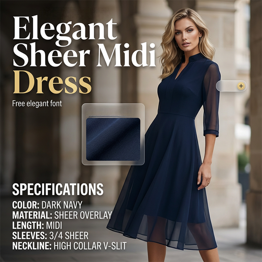 Rochie elegantă și fluidă pentru femei