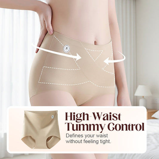 🎉Ofertă specială de Ziua Mamei! Cumpără unul și primești unul gratis🎁Chiloți cu control al abdomenului, talie înaltă pentru femei