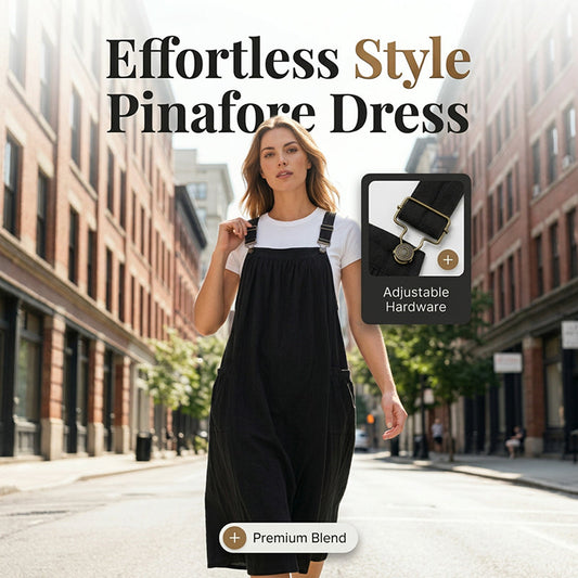 🎉Oferte speciale de sărbători😍Rochie-salopetă midi lejeră pentru femei, cu buzunare
