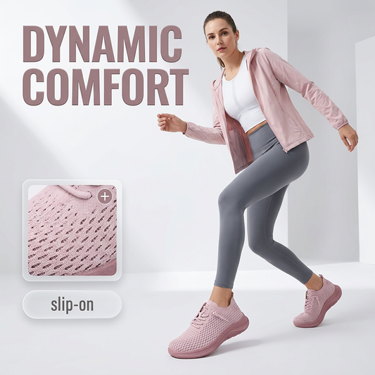 Pantofi sport casual din plasă respirabilă pentru femei👟