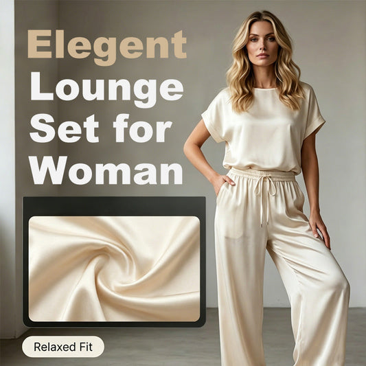 ✨ Set Elegant Damă 2 Piese – Bluză Moale & Pantaloni cu Picior Larg, Rafinament și Confort în Fiecare Zi 🤍