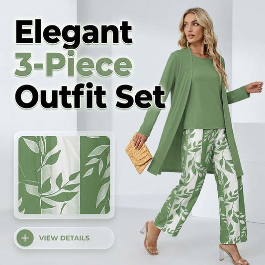 🔥Set de damă cu imprimeu floral, mâneci lungi și pantaloni😍
