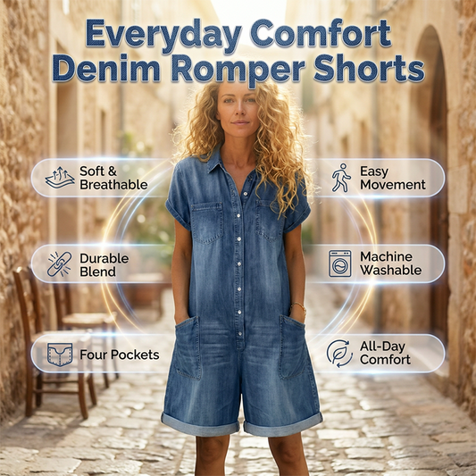 Rochie scurtă din denim cu mânecă scurtă, casual pentru femei