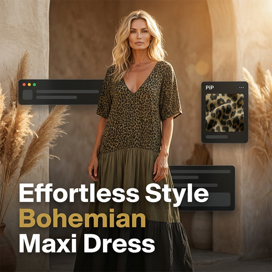 🌸 30% REDUCERE ACUM! 🌸Rochie Maxi Bohemiană Elegantă pentru Femei💝