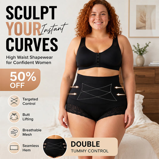 🔥Cumpără 1, Primești 1 Gratis🎉Chiloți modelatori cu control al abdomenului pentru femei