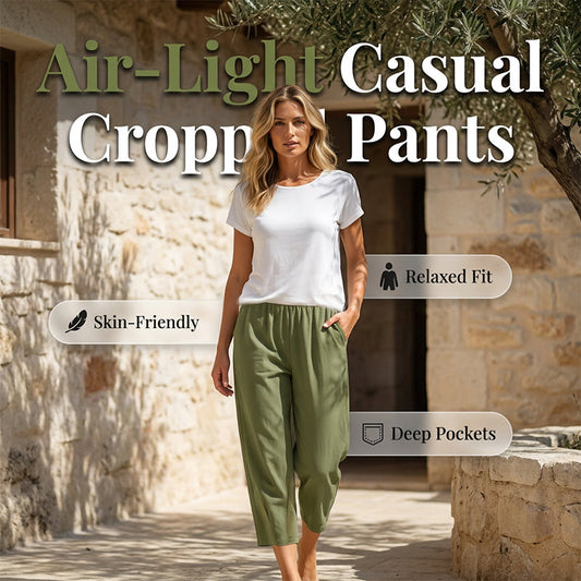 😍Pantaloni scurți casual pentru femei, cu croială lejeră🔥