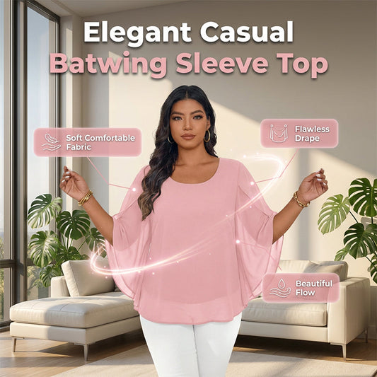 🌸 Selecție de vară 🌸 Bluză de vară pentru femei, cu mâneci scurte din dantelă vaporoasă, croială lejeră, fante laterale și respirabilitate excelentă💓🛍️