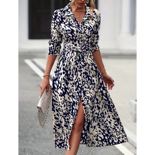 👗 50% REDUCERE ACUM! 🌈 Rochie cămașă imprimată în mai multe culori – Moale și respirabilă – Perfectă pentru vară, plajă sau zile casual – Vibrantă și ușor de purtat ✨🌸