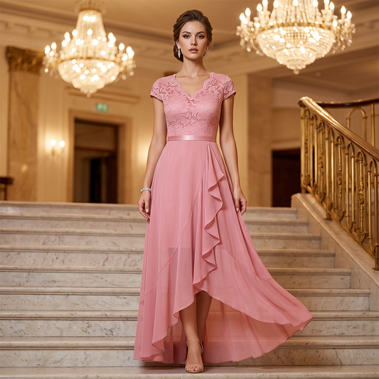 💎✨ Rochie de Seară Elegantă din Dantelă — Rochie de Gală Luxoasă pentru Nunță, Cocktail și Evenimente Speciale 👗
