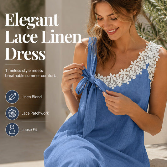 👗✨ Rochie Lejeră Casual Fără Mâneci cu Detalii din Dantelă – Confort și Feminitate în 9 Culori 🌸