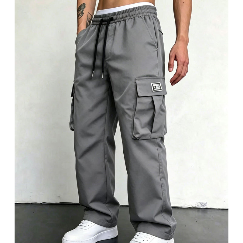 👖‑50 % ! 🏕️ Pratique et robuste | Pantalon cargo homme coupe ample multi-poches ✨