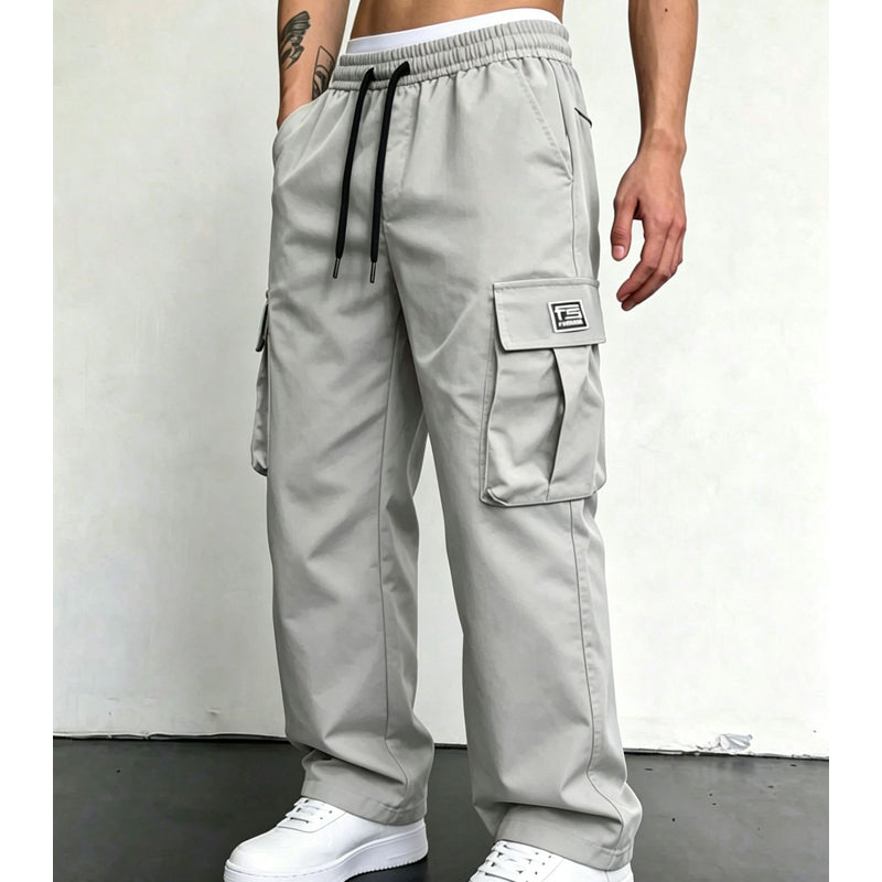 👖‑50 % ! 🏕️ Pratique et robuste | Pantalon cargo homme coupe ample multi-poches ✨
