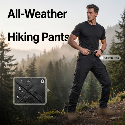 ❤️✨ Pantaloni Trekking Bărbați cu Multiple Buzunare — Rezistenți, Calzi, Practici, în 4 Culori 😍