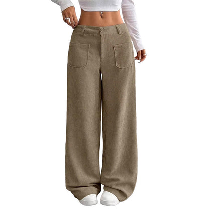 👖 Pantalon large décontracté coupe relax pour femme