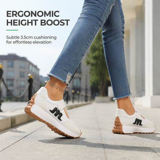 😍✨ Adidași Mary Jane Retro cu Scai, Talpă Înaltă 3.5cm, Ușori și Respiranți — Bej, Negru, Roșu, Verde, Albastru — 36-43 ❤️