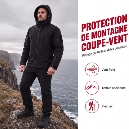 🥳💞+65 000 vendues🌧️🧥Veste Outdoor Homme Coupe-Vent & Déperlante❄️🎁