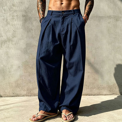 👜 -50 % sur toute la mode femme ! ✨Pantalon décontracté respirant à jambe large pour homme