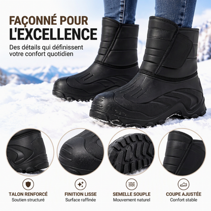 ❄️Bottes de neige imperméables unisexes à doublure pelucheuse