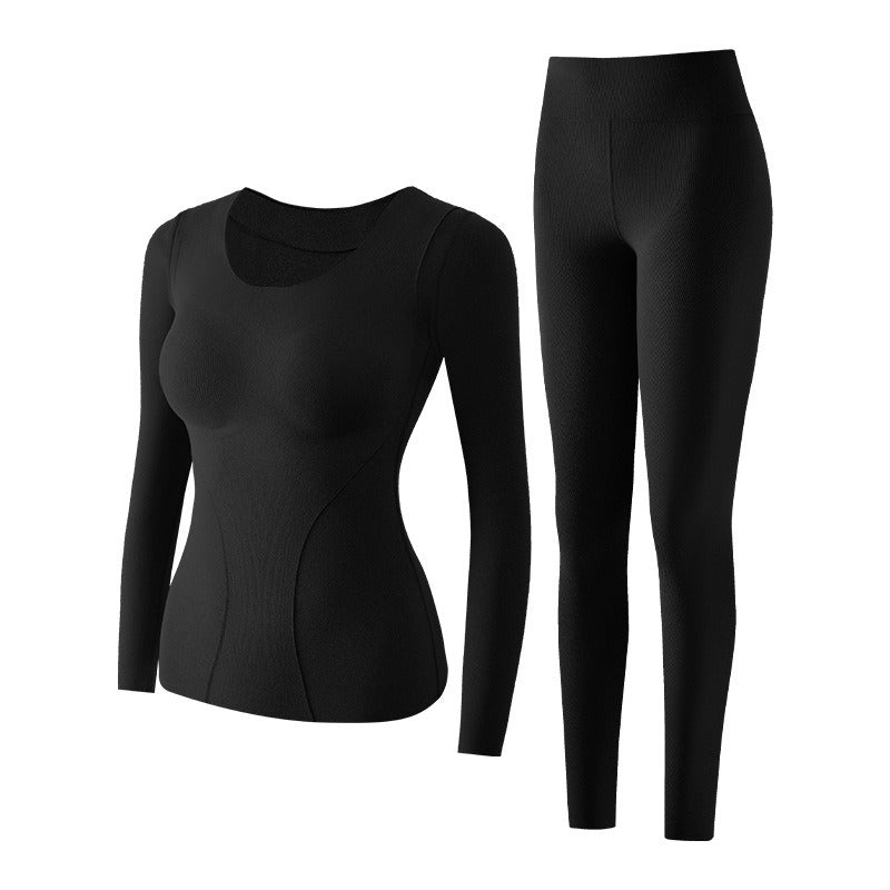 💖Offre exceptionnelle du Black Friday – 50 % de réduction !💖 ✨Ensemble de sous-vêtements thermiques sans coutures et auto-chauffants pour femme