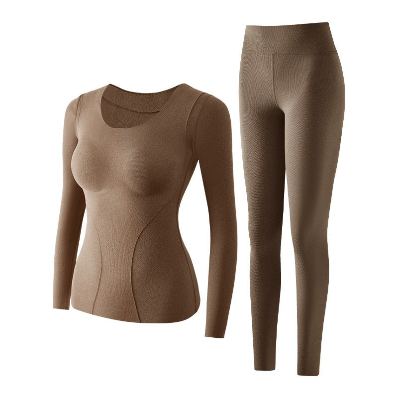 💖Offre exceptionnelle du Black Friday – 50 % de réduction !💖 ✨Ensemble de sous-vêtements thermiques sans coutures et auto-chauffants pour femme