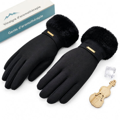 ✨ Gants thermiques d’hiver pour femmes, compatibles avec les écrans tactiles : coupe-vent, chauds et pensés pour le vélo comme la conduite 🧤