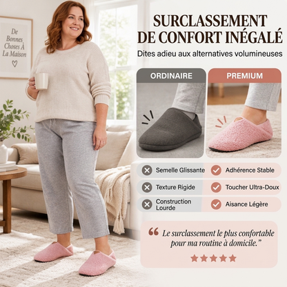 Pantoufles unisexes légères, douces et chaudes